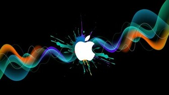Apple Graffiti Wallpaper Colorful
