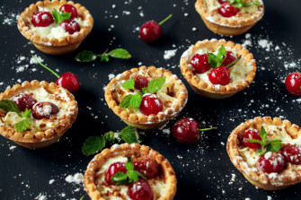 Tart Still Life Pastry Cherry Food Dessert 4k Ultra HD Wallpaper