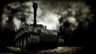 Wallpaper Tiger German Tank Photo For