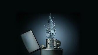Water Zippo Wallpaper Wallpoper