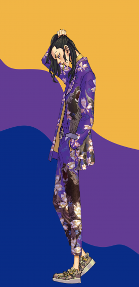 I Did A Baji Wallpaper With Those Illustrations From The Exhibition