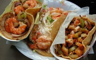 Shrimp Tacos Wallpaper
