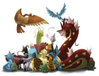 Alternate Color Ampharos Articuno Azumarill Bird Bulbasaur
