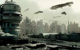 Incredible Futuristic Cities 3d Desktop Wallpaper And