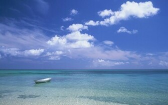 Okinawa Beach Wallpaper Japan Human