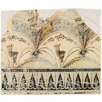 Textile Influences On Wallpaper Victoria And Albert Museum
