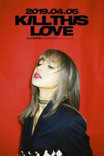 Black Pink Image Blackpink Kill This Love Lisa Poster HD