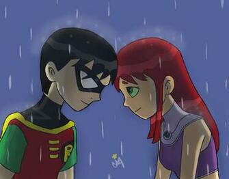 Robin And Starfire By Dogwolf129