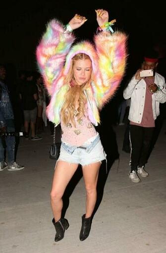 Chanel West Coast Neon Carnival Held At Coachella