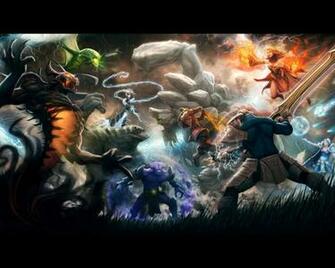Epic Pokemon Battle Wallpaper