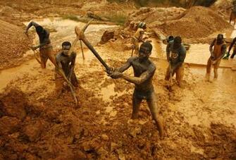 Ghana Gold Mines HD Wallpaper Background Image