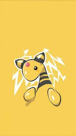 Ampharos Pokemon Go Unknown Artist Cute Wallpaper
