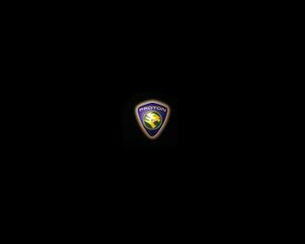Coloured Wallpaper Of Proton Logo Paperpull