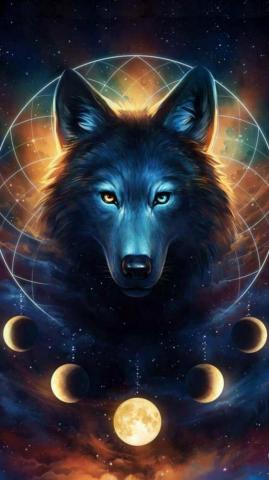 Wolf Moon Wallpaper By Kelticvamp
