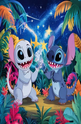 Toothless And Stitch Wallpaper