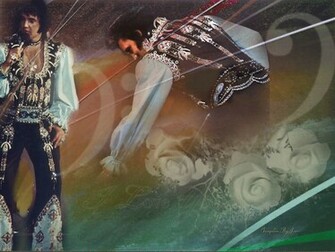 Below Elvis Christmas Wallpaper I Made