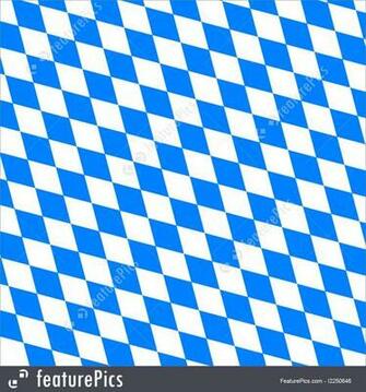 Abstract Patterns Bavarian Background Stock Illustration