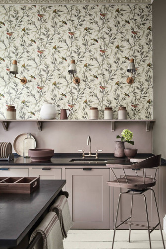 Modern Kitchen Wallpaper Interior