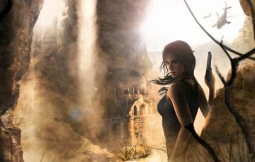 Wallpaper Game Lara Croft Art Rise Of The
