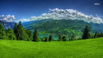 Beautiful Spring Landscape Exclusive HD Wallpaper