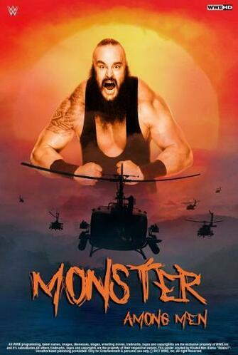 Wwe Braun Strowman Monster Among Men Poster By Edaba7