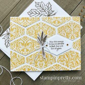 Fall Card With Tailored Tag Punch Background Stampin Pretty
