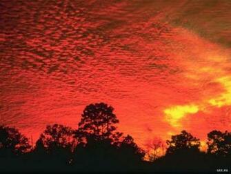 Red Heaven Ripples Pictures Wallpaper Screensavers Sky