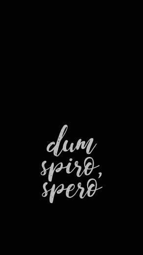 Dum Spiro Spero Pretty Words Life Quotes