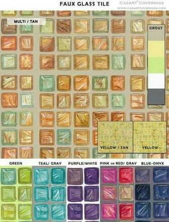 Removable And Reusable Faux Glass Mosaic Tile Eclectic Wallpaper