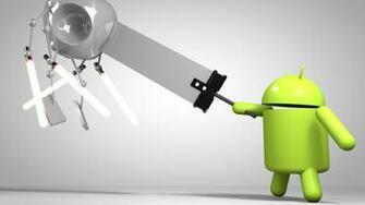 Wallpaper Android Vs Apple