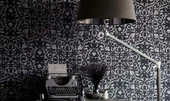 Flock Wallpaper Indulges The Senses Trendy In Our Shop