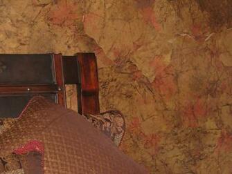 Like A Handmade Faux Wallpaper Or Something That