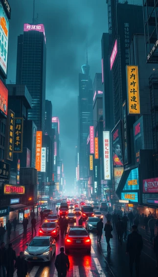 Best Cyberpunk City Wallpaper