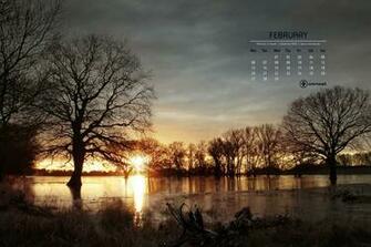 Desktop Calendar February Cromoart Various Styles