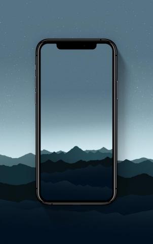 Ar7 On Wallpaper Minimal Mountains Scenery