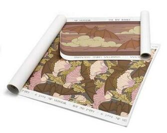 Bat Border And Poppy Wallpaper Are Offered In The