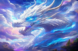 Blue Eyes White Dragon Wallpaper