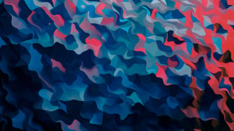 Ondes Abstract 4k Wallpaper HD Image