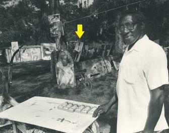 Sam Doyle With Dr Bailey In Background Copy Gibbes Museum Of Art