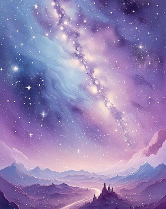 Starry Night Sky Wallpaper