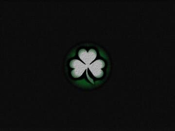 Irish Shamrock Wallpaper Carbon Fibre