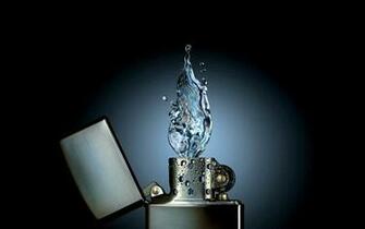 Creative Lighter Desktop Wallpaper