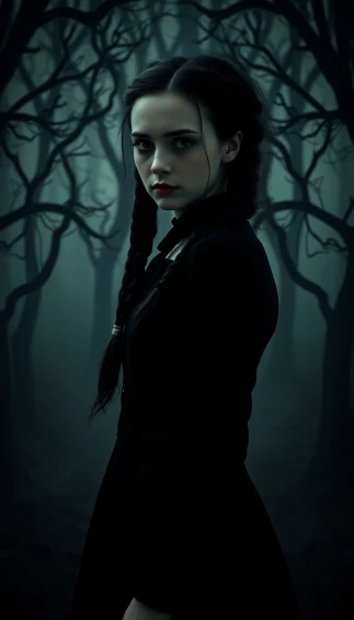 Wednesday Addams HD Wallpaper