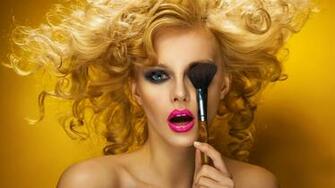 Makeup Full HD Wallpaper Desktop Image