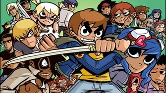 Scott Pilgrim Wallpaper Ramona Flowers Kim