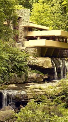 Frank Lloyd Wright iPhone Wallpaper Top