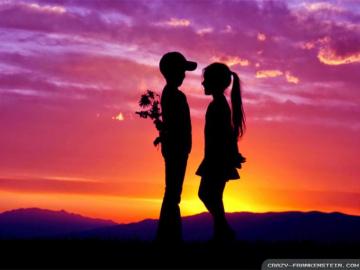 Boy And Girl Love Image Rose Proposing Romantic