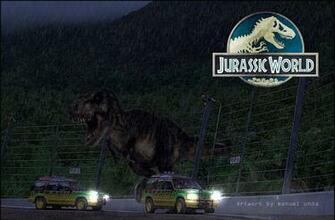 Jurassic World T Rex By Manusaurio