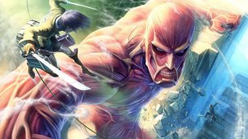 Colossal Titan Attack On Shingeki No Kyojin 4k