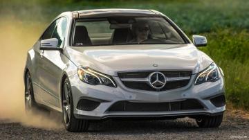Mercedes Benz E Class E350 4matic Coupe Front HD